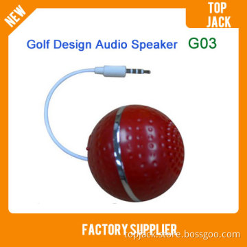 Golf Design with 3.5mm Audio Jack G03 Speaker
